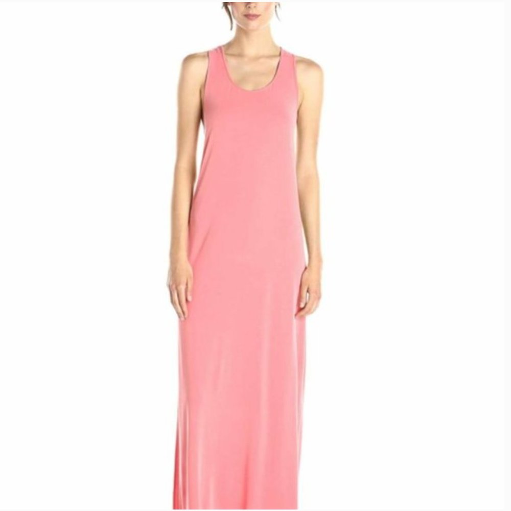 BCBGMaxAzria Twisted Racerback Jersey Maxi Dress